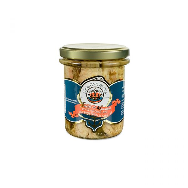 Filetti di sgombro in olio di oliva RECCA - Vendita online - Neronatura