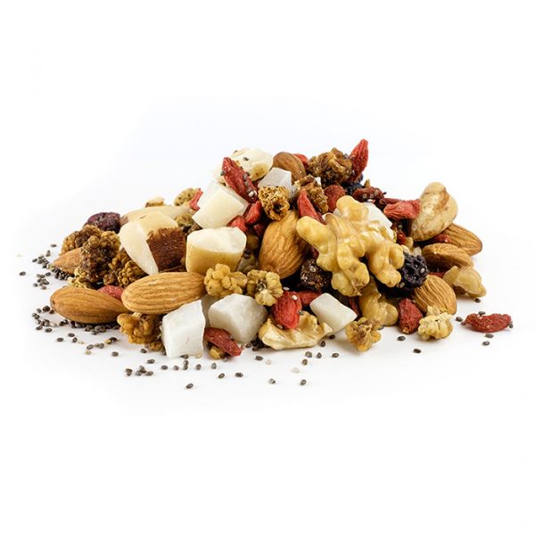 Mix saporito frutta secca , bacche e semi - Vendita online - Neronatura