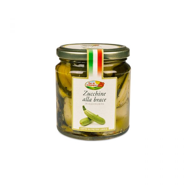 Zucchine alla brace in olio di oliva - Vendita online - Neronatura