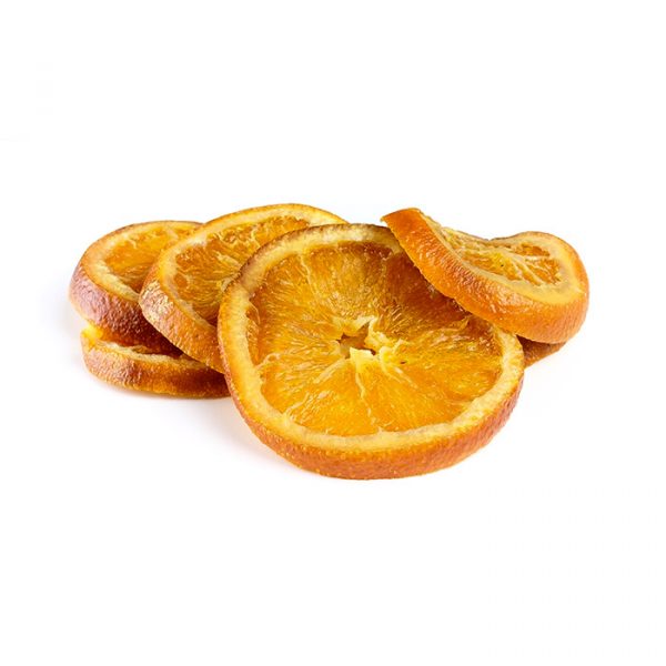 Arancia a fette disidratata in succo di mela - Vendita online - Neronatura