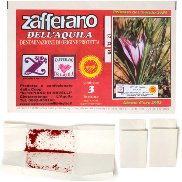 Zafferano dell'Aquila in polvere - vendita online - Neronatura